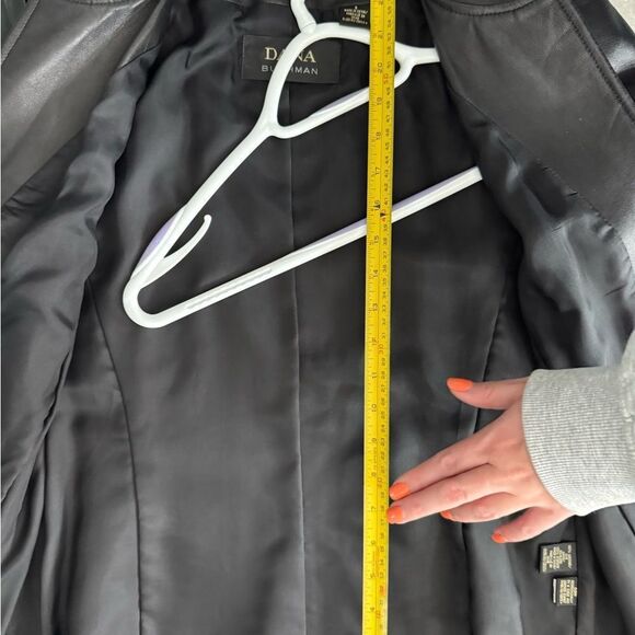 Vintage Black Studded Women's Leather Jacket - Picture 7 of 8